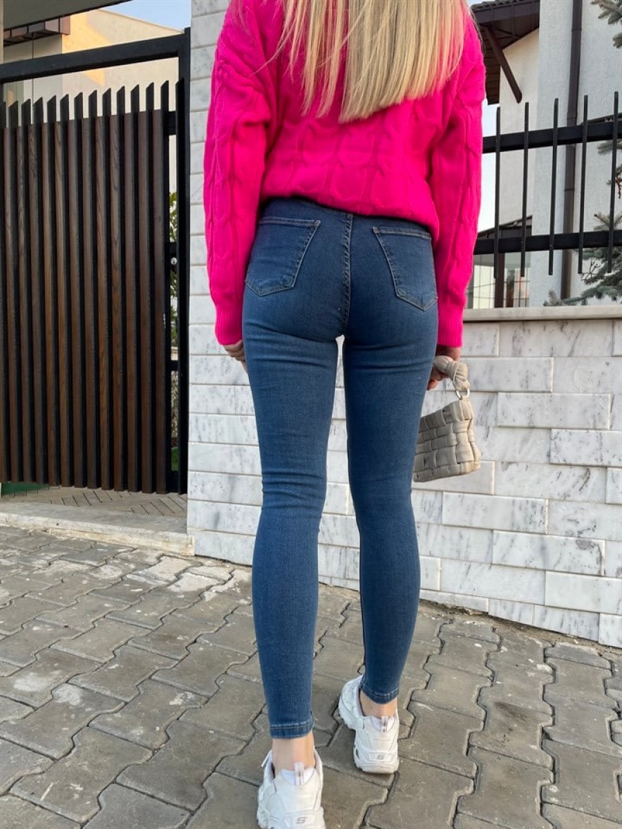 Jean | cksisters Mavi Toparlayici Yuksekbel Skinny Jeans