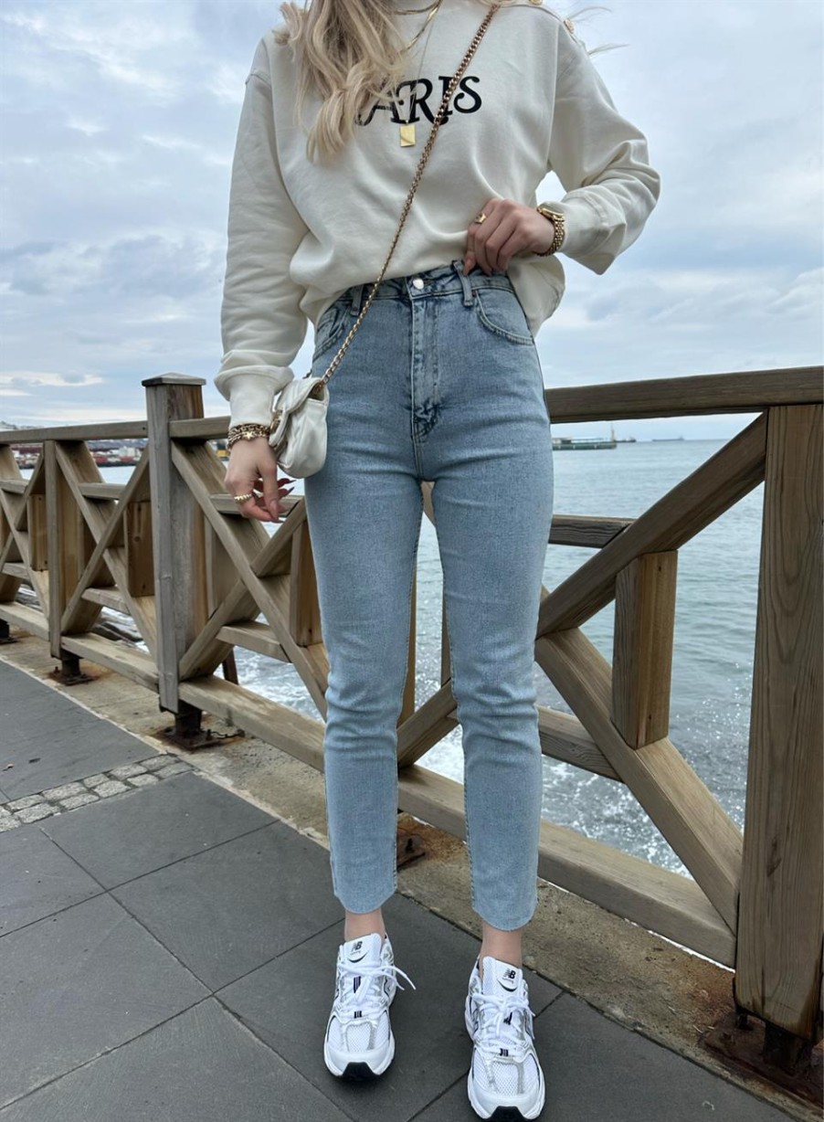 Jean | cksisters Kar Yikama Boyfit Jeans